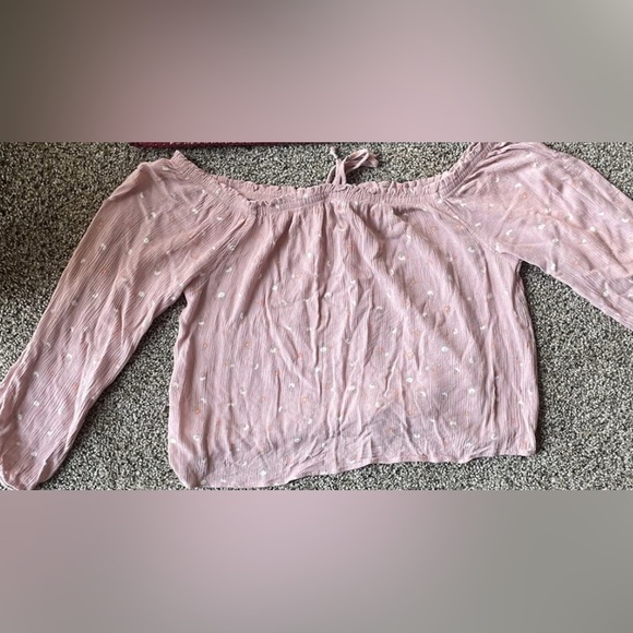 Hippie Rose Juniors Tie-Waist Ditsy Floral Dress, Size M, Multi-Color - Picture 3 of 8